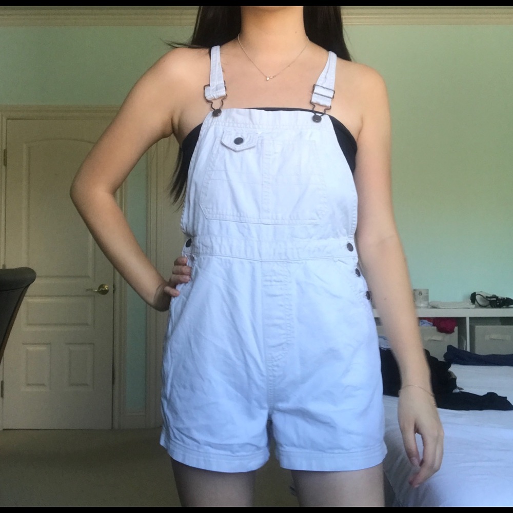 Vintage Cream Overalls